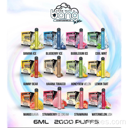 Wholesale 2000Puffs Bang XXL